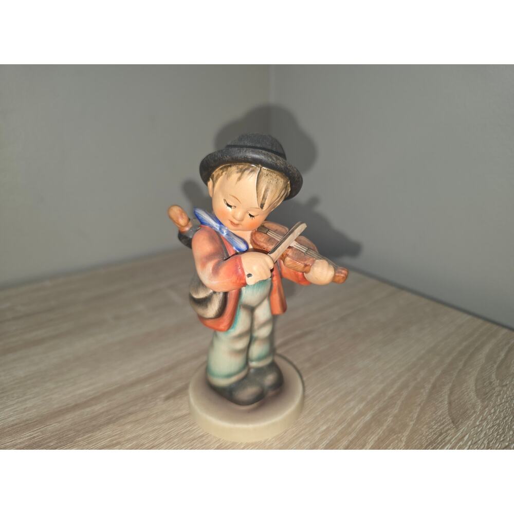Vintage Hummel Figurine "Little Fidler" TMK 3 #112‎ 5" Goebel Figure Germany